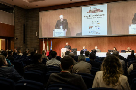 Bruno Negrini al convegno Anaci Bergamo